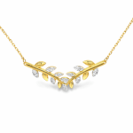 Gold Leaf Necklace Dubai