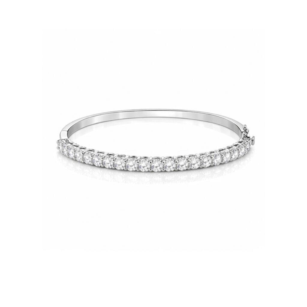 Half Diamond Bangle Dubai