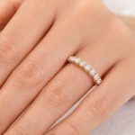 Half Eternity in Rose Gold Dubai
