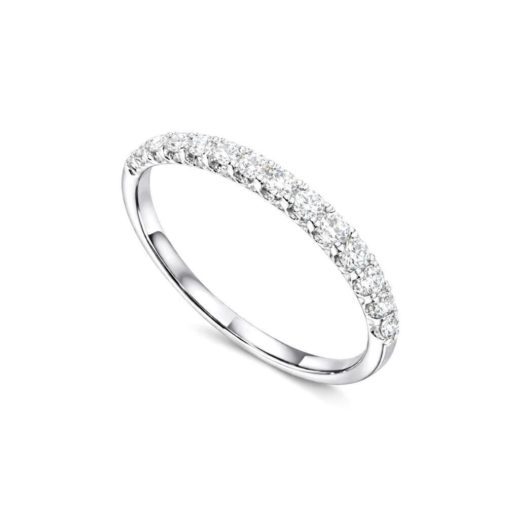 Half eternity band