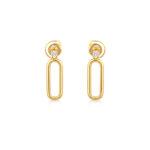 Hanging Gold Earrings in Dubai