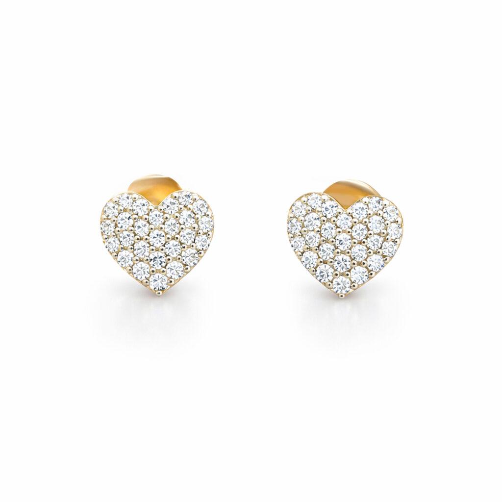 Heart Shape Earrings Dubai