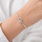 Heart design Bangle