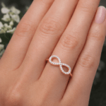 Infinity diamond ring Dubai