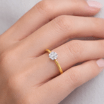 Invisible Cluster Diamond Ring Dubai