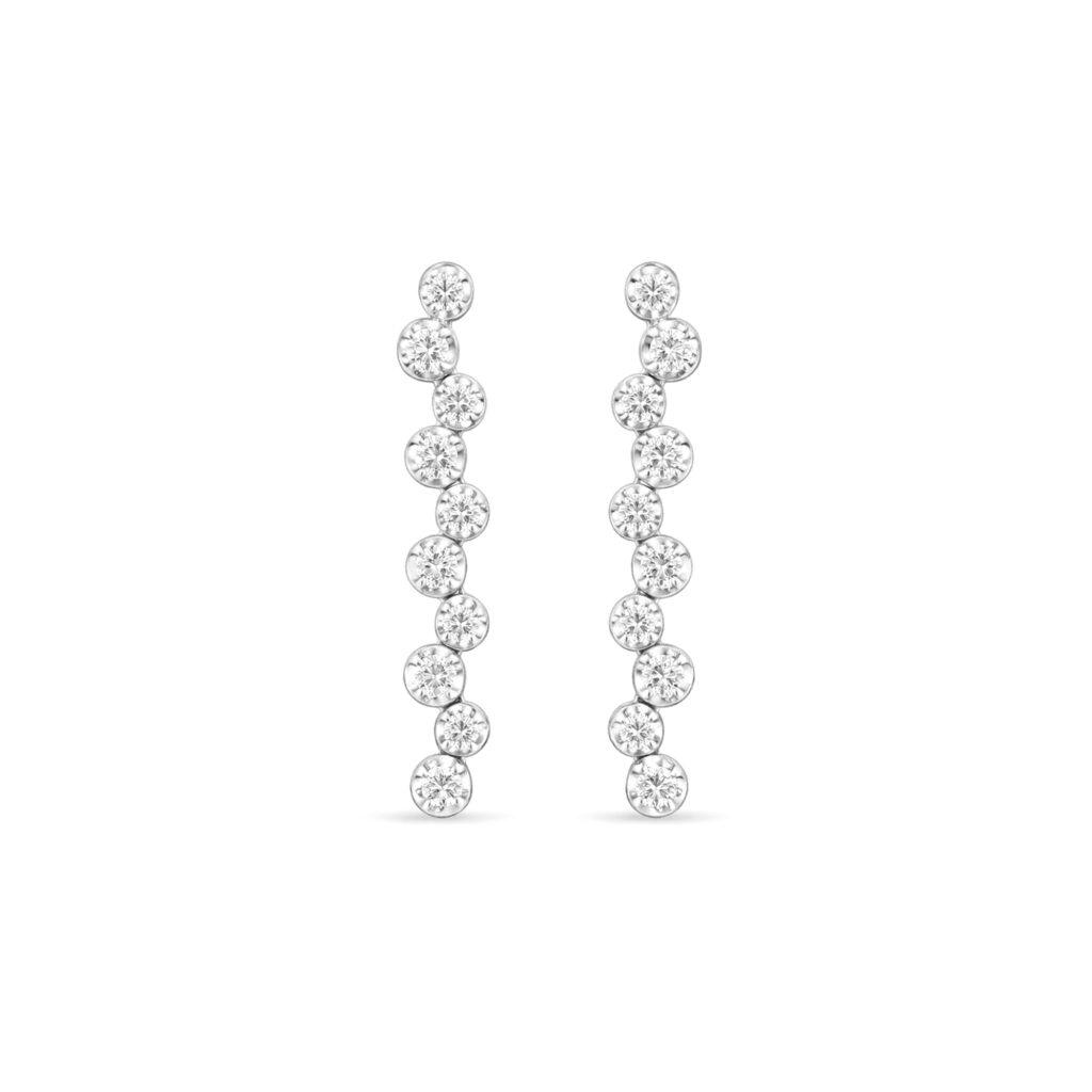Long Diamond Earrings Dubai
