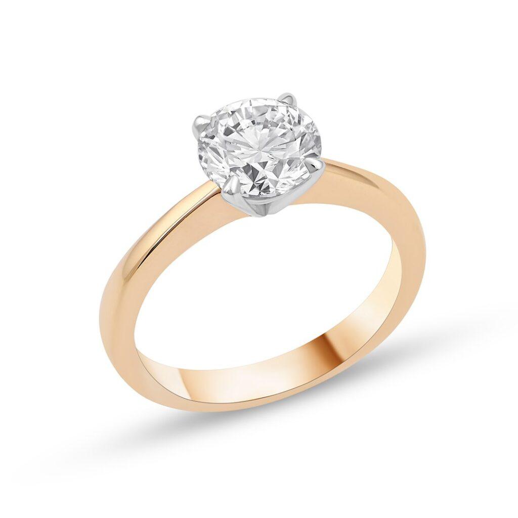 Solitaire diamond ring Dubai