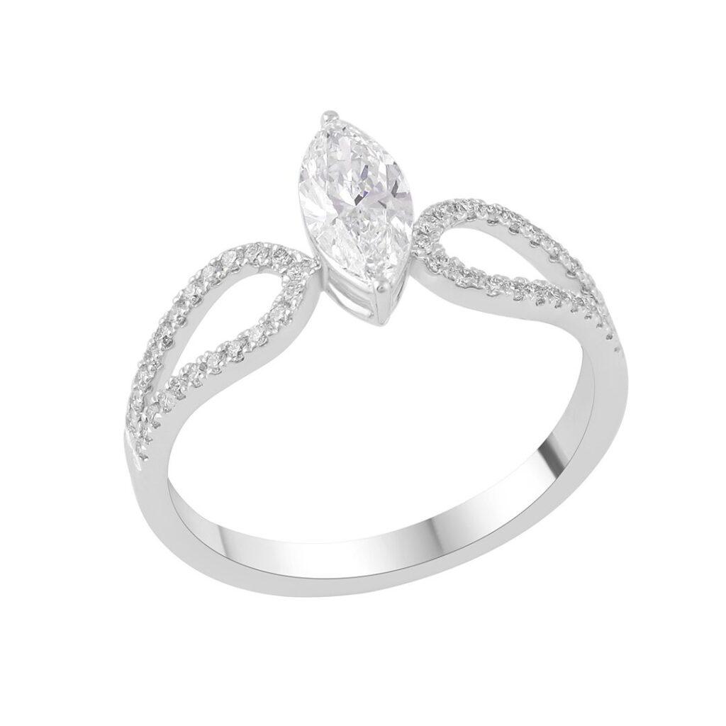 Fancy Marquise Diamond Ring Dubai