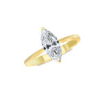Marquise diamond solitaire ring Dubai