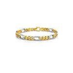 Mens Bracelet in Dual tone