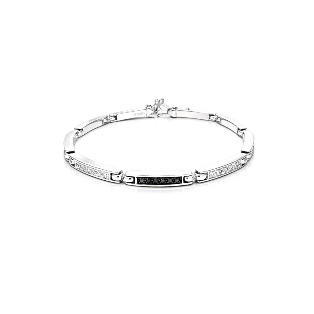 Mens Bracelet with diamonds