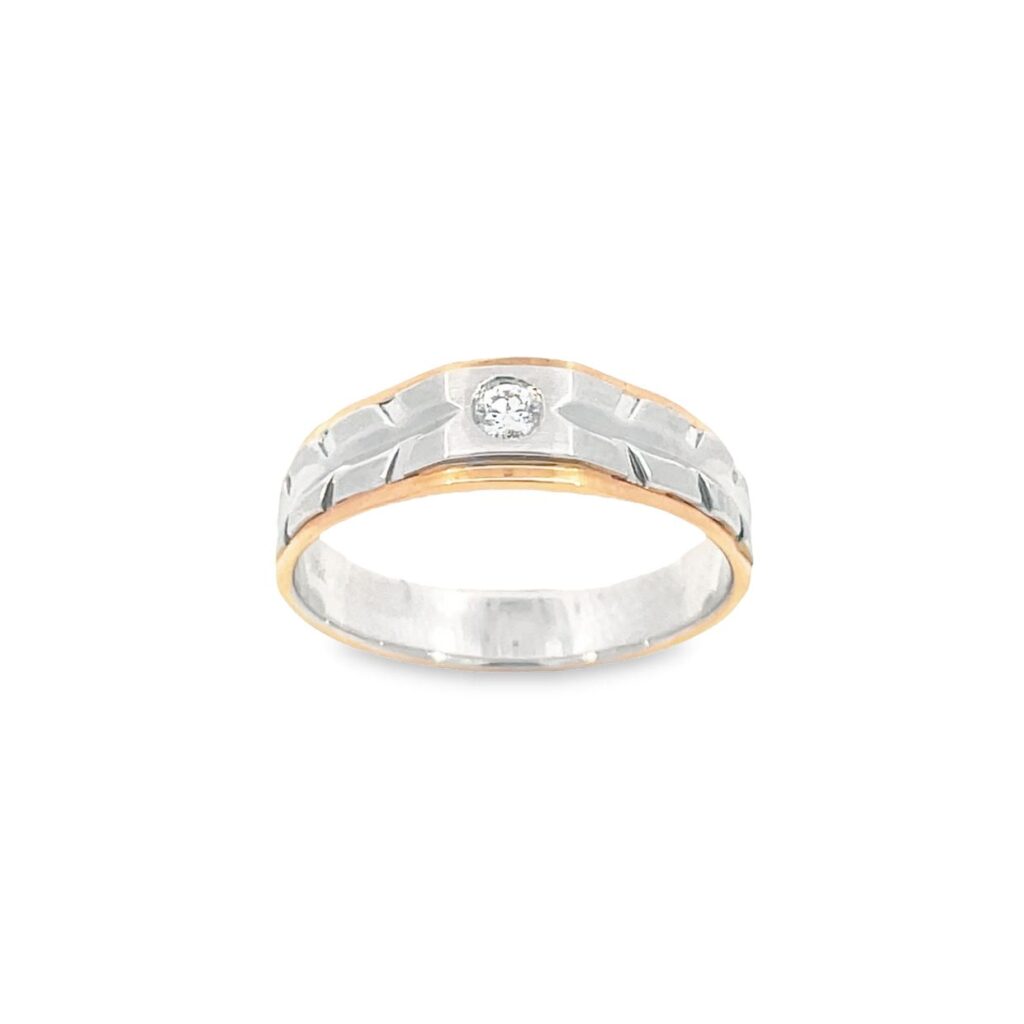 Mens Wedding Ring with diamond Dubai