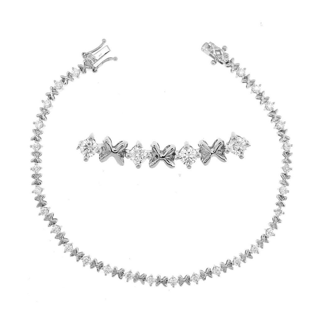 Modern Tennis Bracelet Dubai