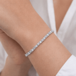 Modern Tennis Bracelet