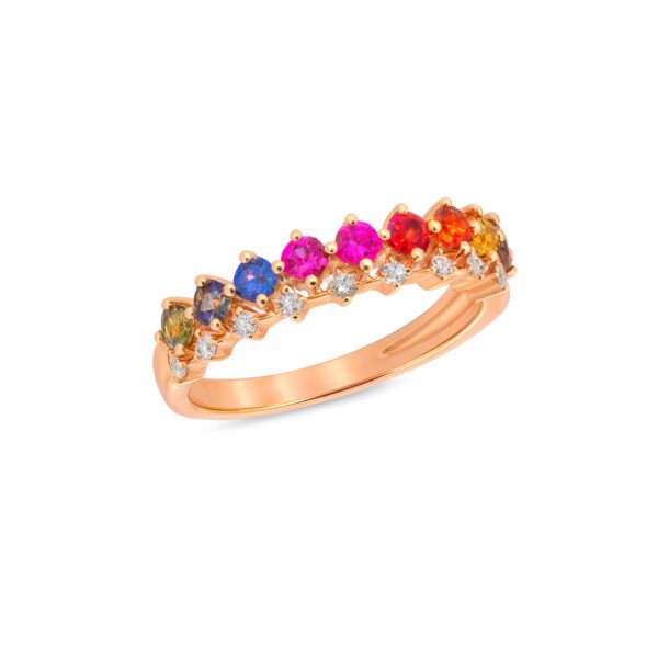Multi sapphire Ring UAE