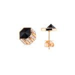 Onyx Earrings with diamonds Dubai
