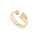 Pave diamond ring Dubai