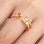 Pave diamond ring Dubai