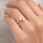 Pear diamond Ring