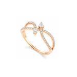 Pear shape Fine diamond ring Dubai