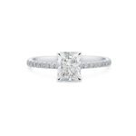 Radiant cut diamond ring UAE