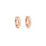 Rose Gold Hoop Earrings Dubai