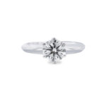 Round Diamond Solitaire ring UAE