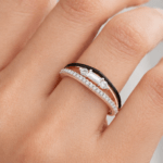 Round & Pie Cut Diamond Ring Dubai