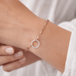 Round Shaped Diamond Bracelet Dubai