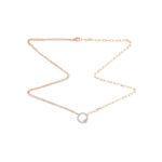 Round shape diamond pendant Dubai