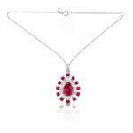 Ruby Necklace With Diamonds Dubai