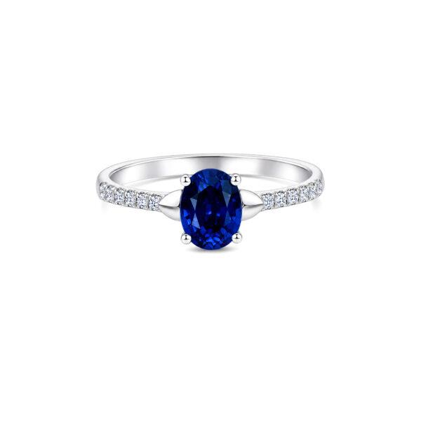 Sapphire ring with Diamonds UAE