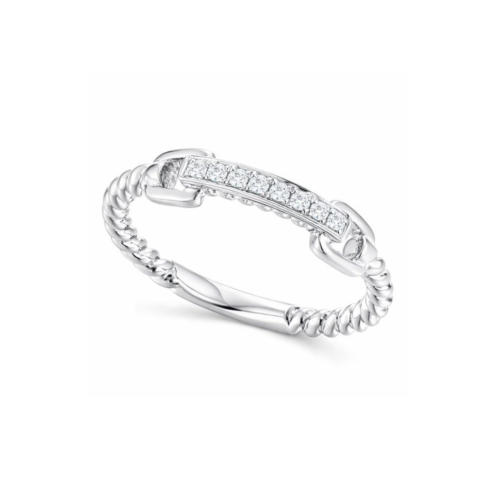 Simple Diamond Ring