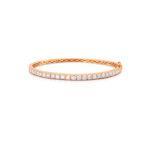 Single line Diamond Bangle Dubai