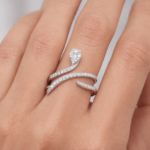 Snake design ring