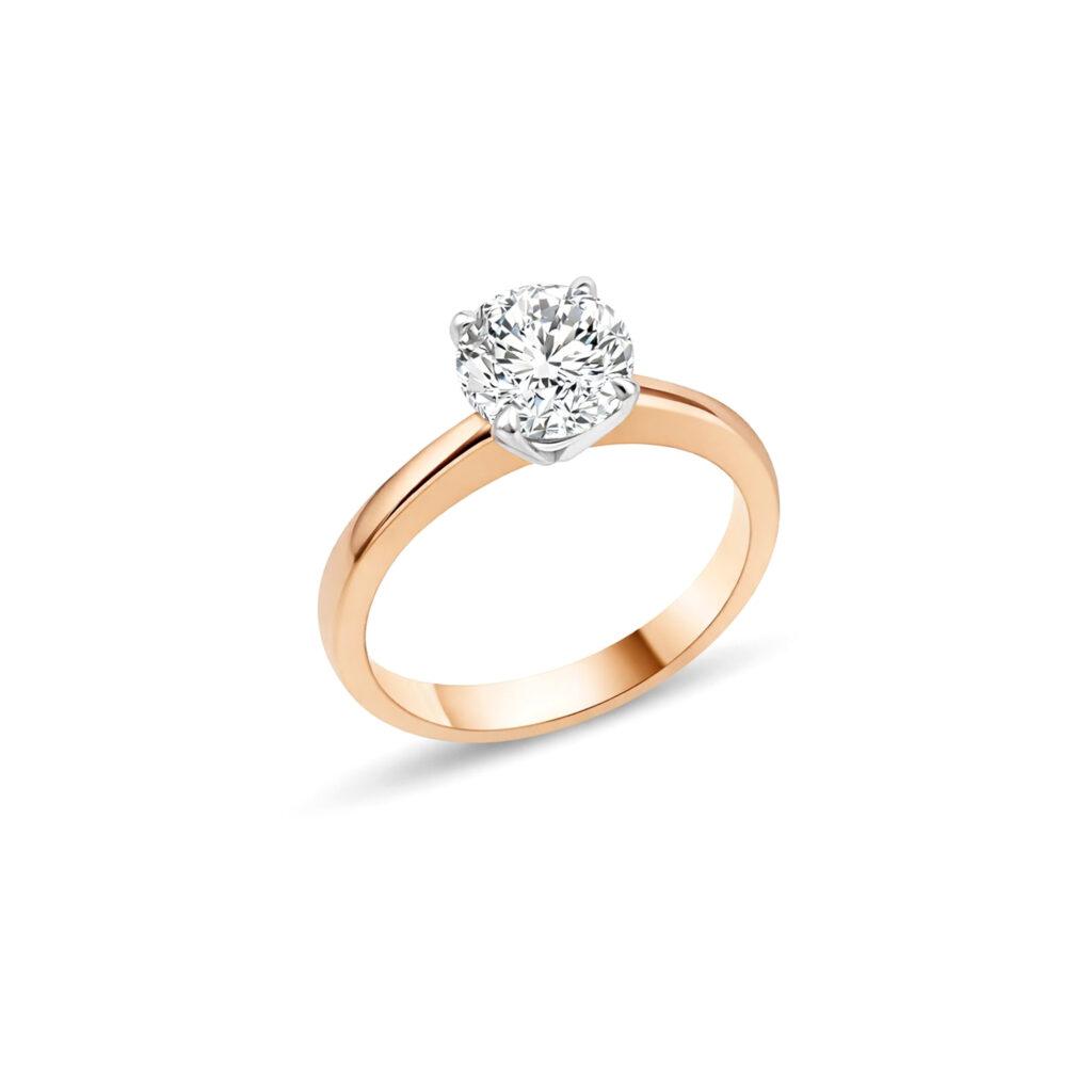 Solitaire diamond ring Dubai