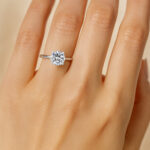 Solitaire diamond ring UAE