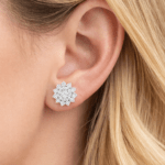 Sparkling Illusion Setting earrings Dubai
