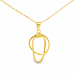 Stylish Gold Pendant