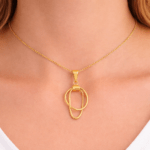 Stylish Gold Pendant Dubai