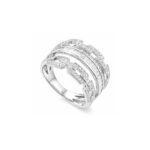 Three row Diamond Ring Dubai