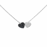 Twin Heart Necklace Dubai