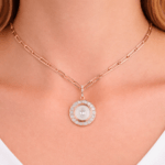 Twisted Diamond Necklace