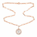 Twisted Diamond Necklace Dubai