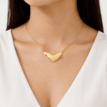 UAE Map Necklace
