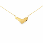 UAE Map Necklace Dubai
