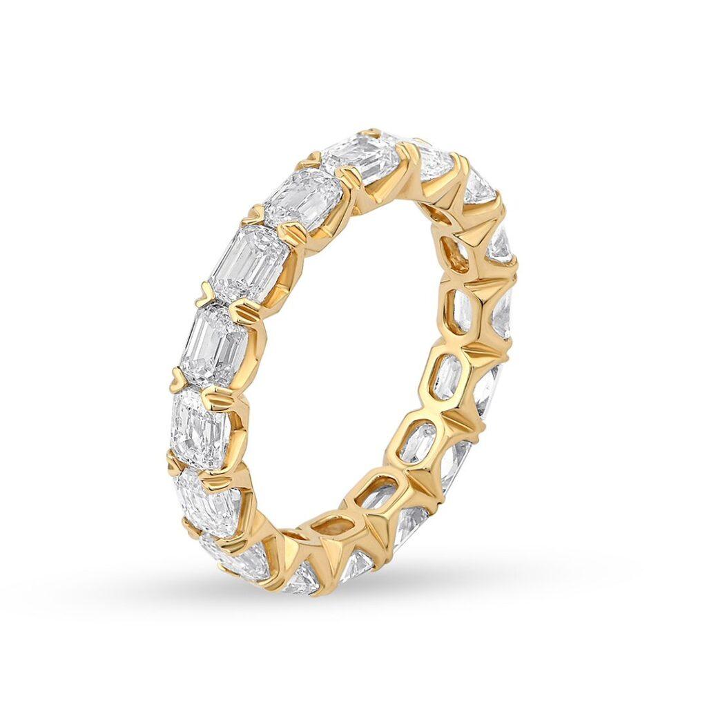 Emerald Eternity Ring Dubai