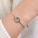 White Gold Bangle