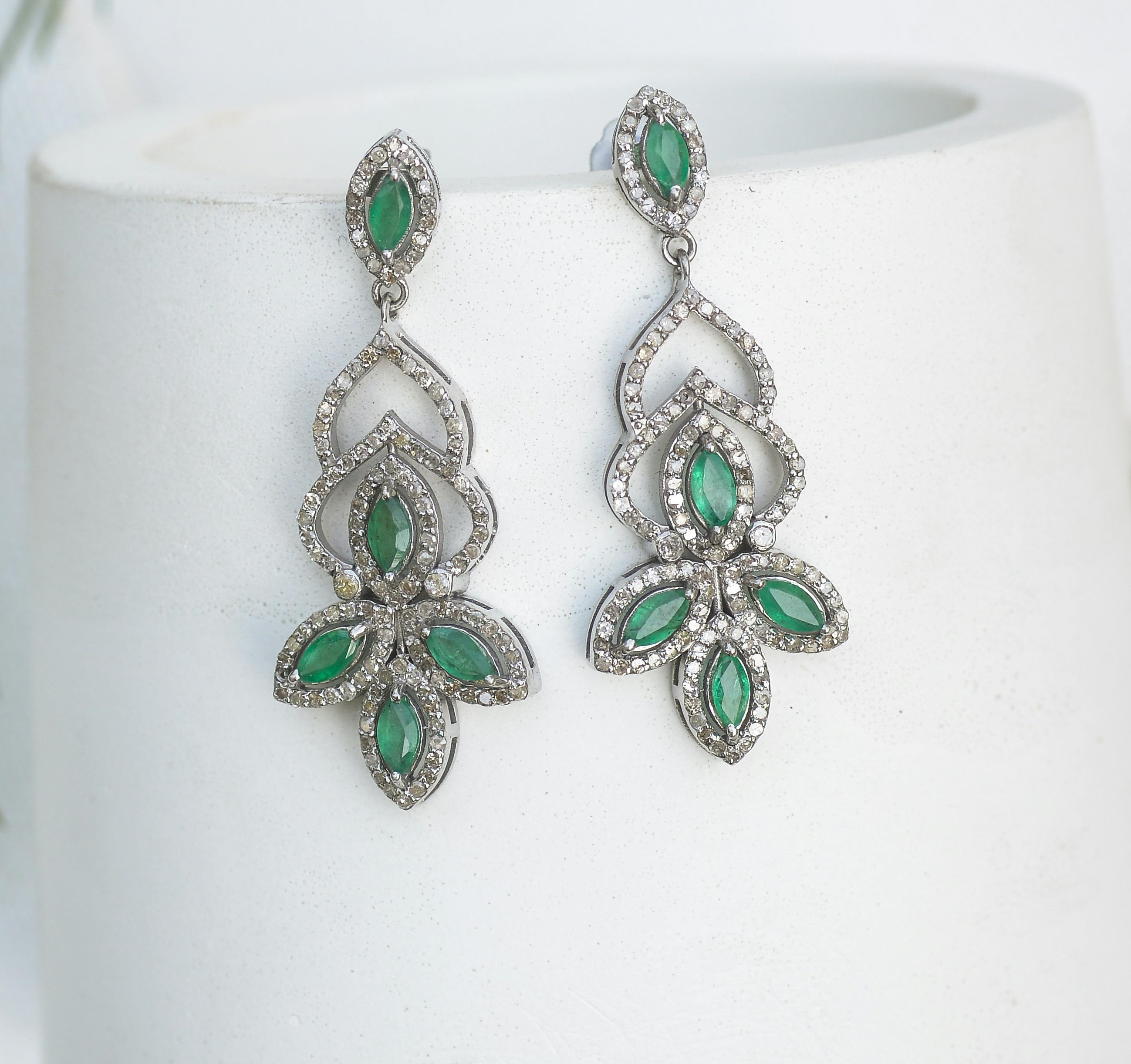 Precious Stone earrings Dubai