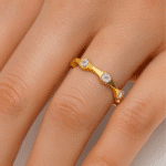 8 Stone Station Band Ring UAE